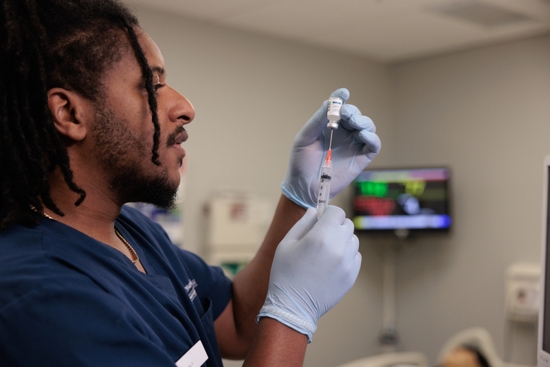 GW Nurse with syringe